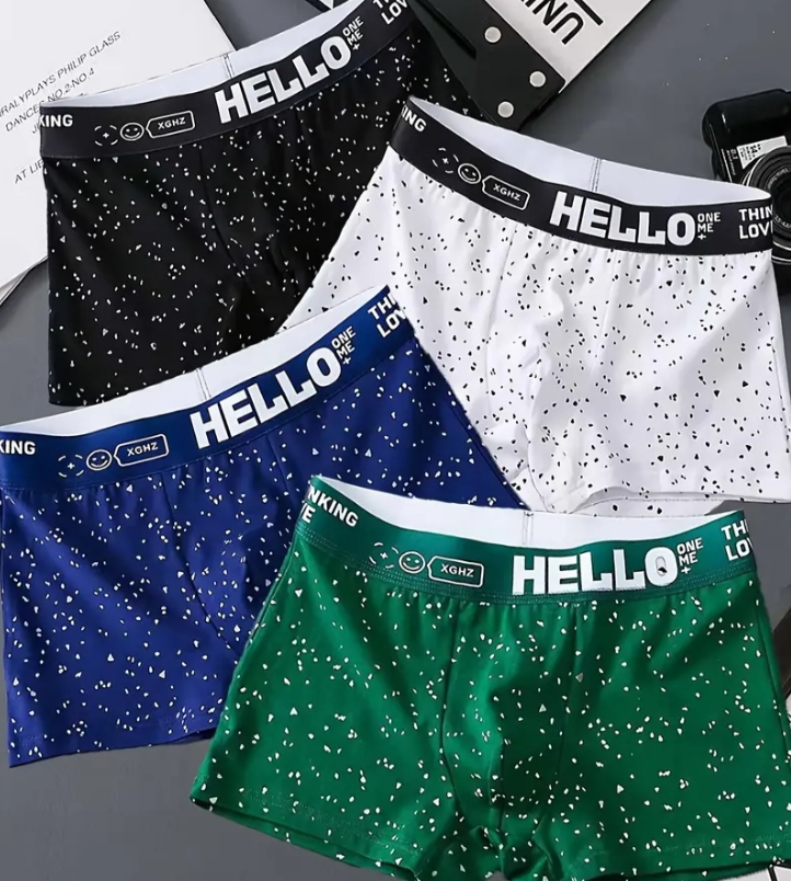 Трусы мужские Hello XL 4 шт. (МТН09) - фото 1 Трусы мужские Hello XL 4 шт. (МТН09) - фото 1
