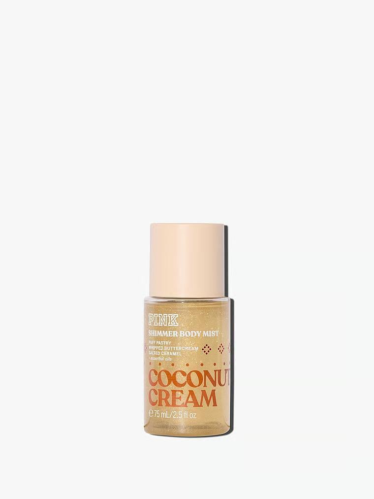 Спрей мини для тела Victoria's Secret Pink Coconut Cream Mini Shimmer Body Mist 75 мл (27093221)
