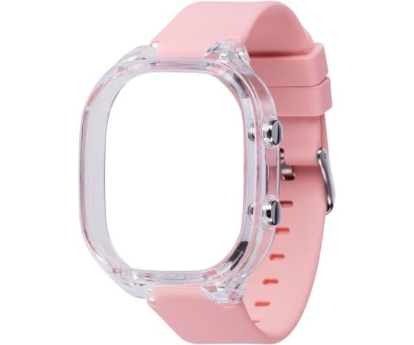 Корпус з ремінцем для дитячого годинника Gelius Summer GP-PK009 Pink Корпус з ремінцем для дитячого годинника Gelius Summer GP-PK009 Pink