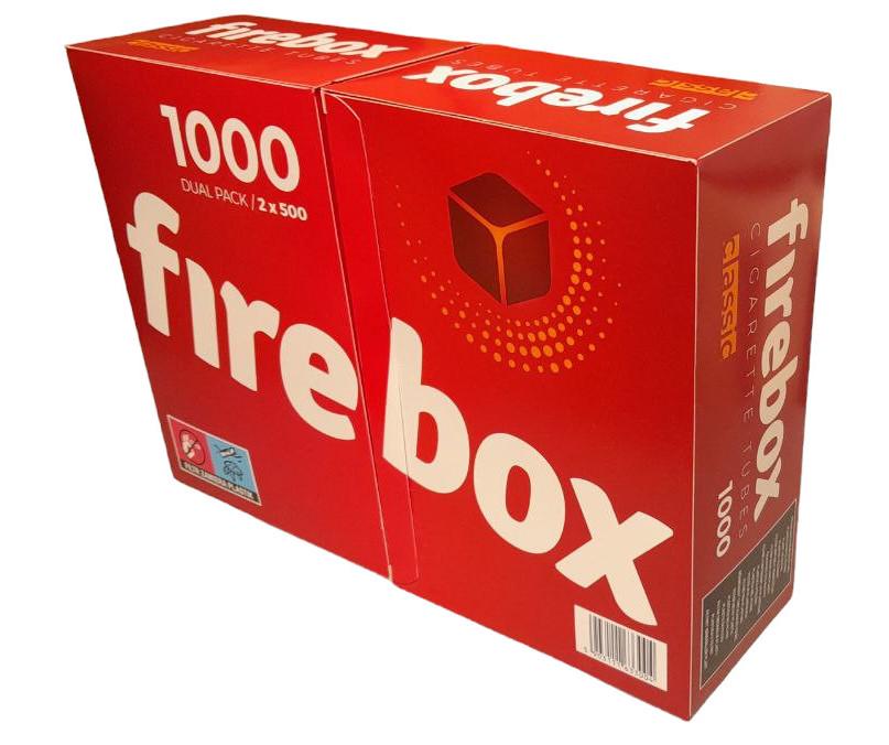 Гільзи для сигарет Firebox 2 пачки 1000 шт. - фото 1