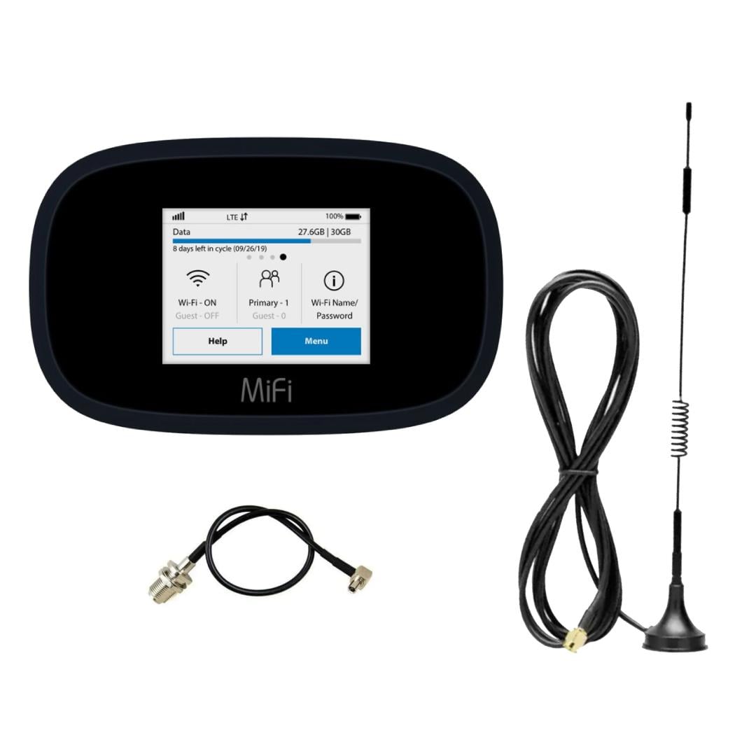 Комплект автомобильный Novatel Inseego 8000 роутер Wi-Fi 4G с антенной 9 Дб (22720352)