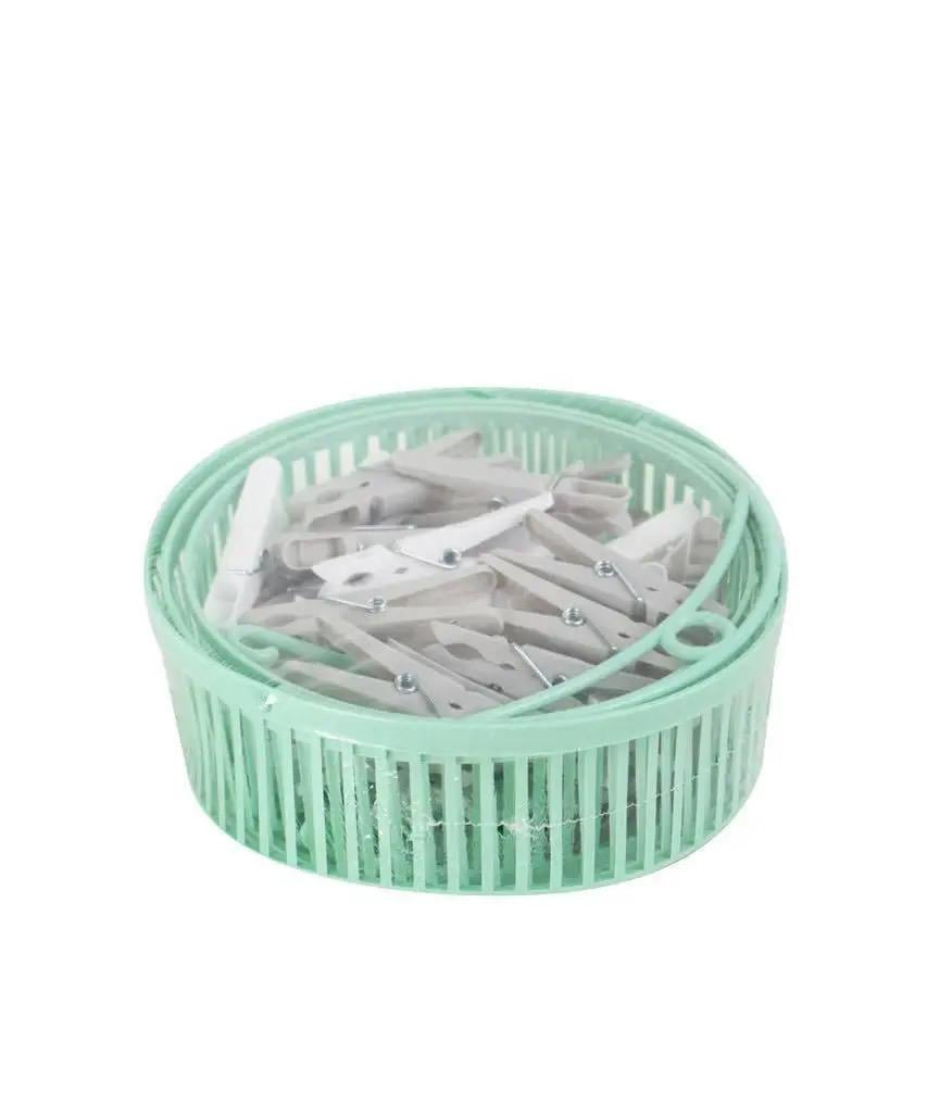 Набір прищіпок для білизни AquaPur в кошику 50 шт. (L5-10034) - фото 2 Набір прищіпок для білизни AquaPur в кошику 50 шт. (L5-10034) - фото 2