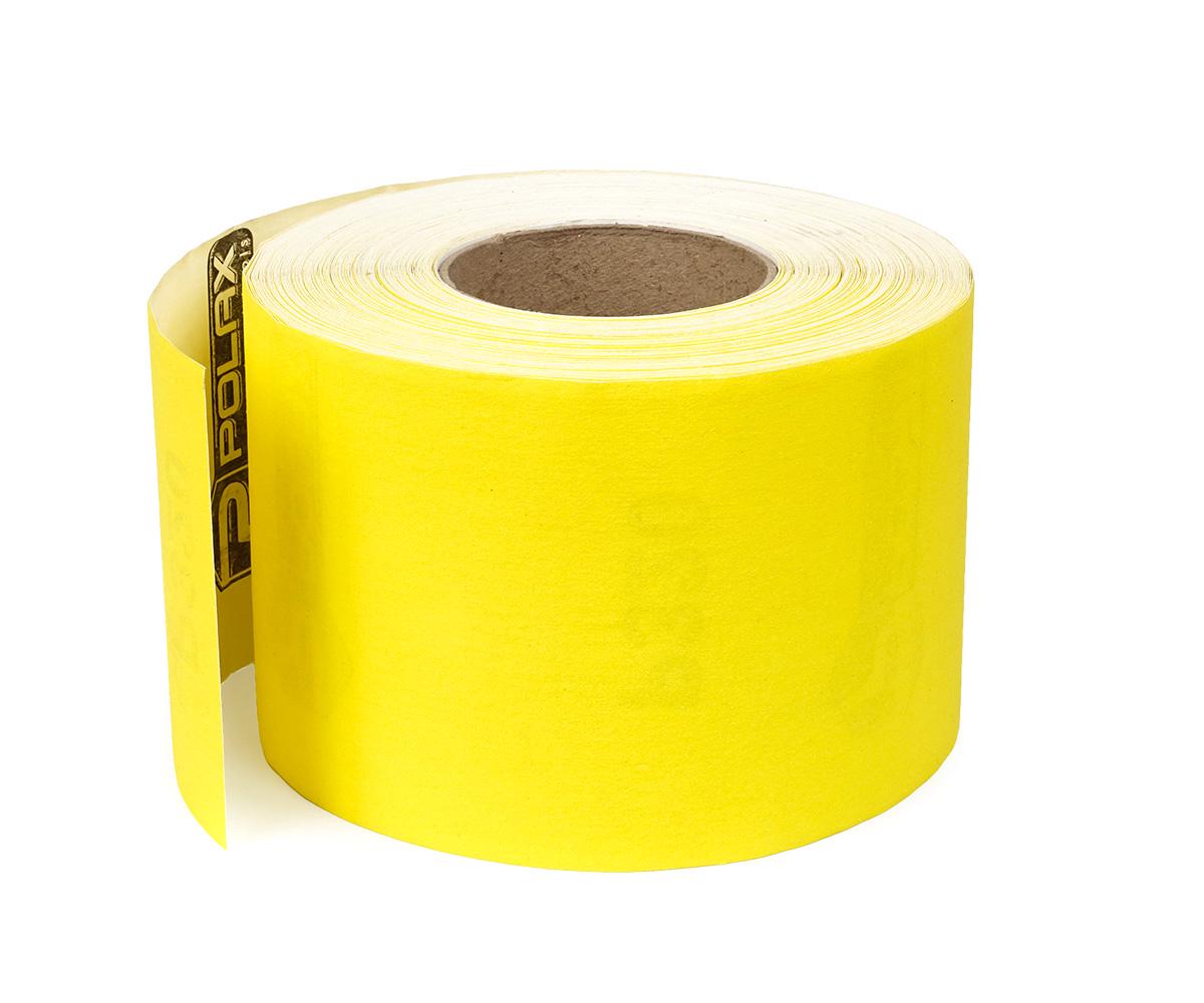 Бумага наждачная Polax на бумажной основе 115 мм х 50 м зерно К80 (54-035)