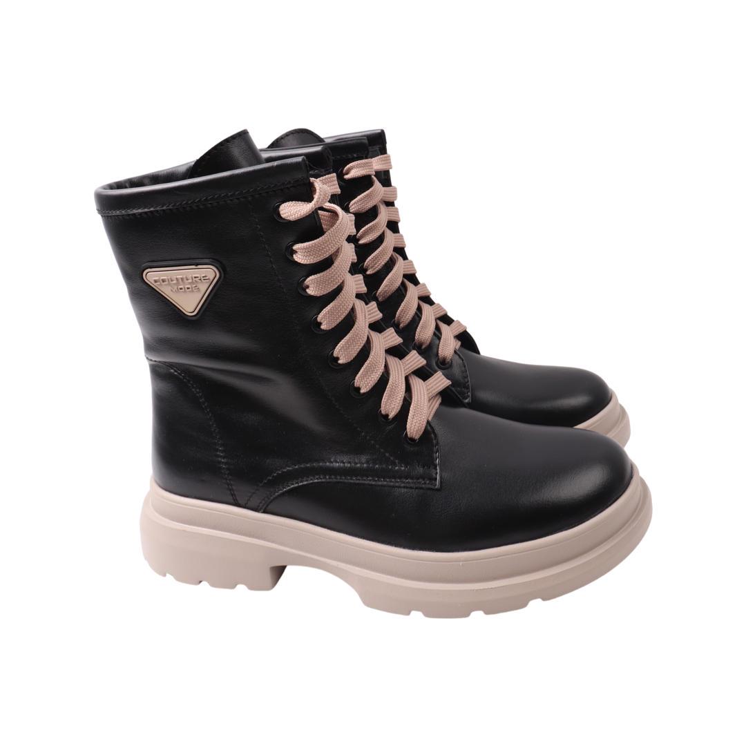 Ботинки женские Savio натуральная кожа р. 37 Черный (209-22ZHC)