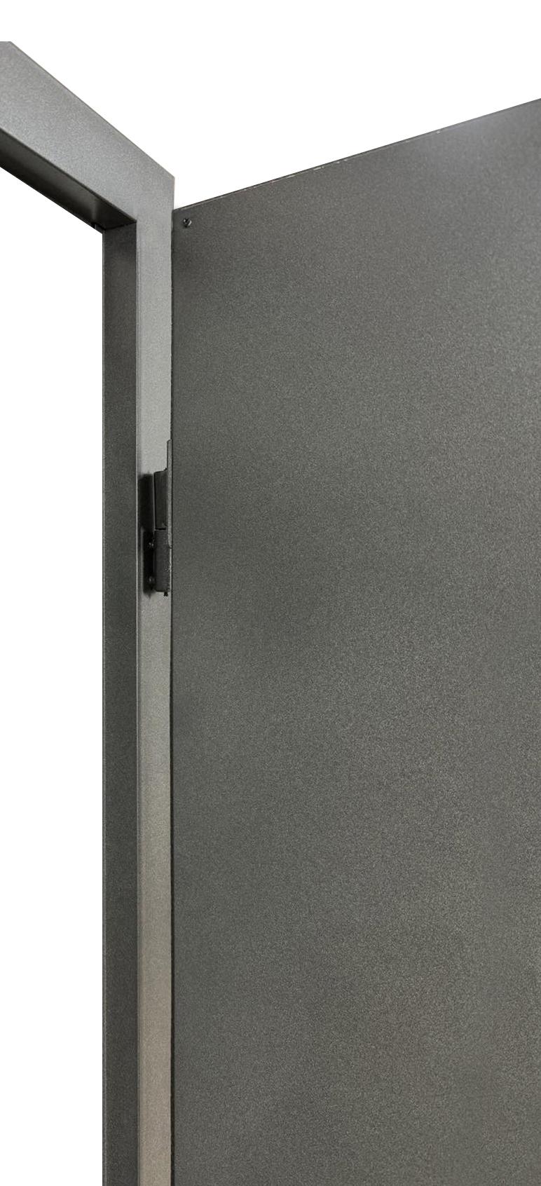 Двери входные MSM Прочная-С утепленные правые металл с двух сторон 0,6 мм труба 40 мм толщиной 1 мм 2000х960 мм Серый (102-22347) - фото 6 Двери входные MSM Прочная-С утепленные правые металл с двух сторон 0,6 мм труба 40 мм толщиной 1 мм 2000х960 мм Серый (102-22347) - фото 6