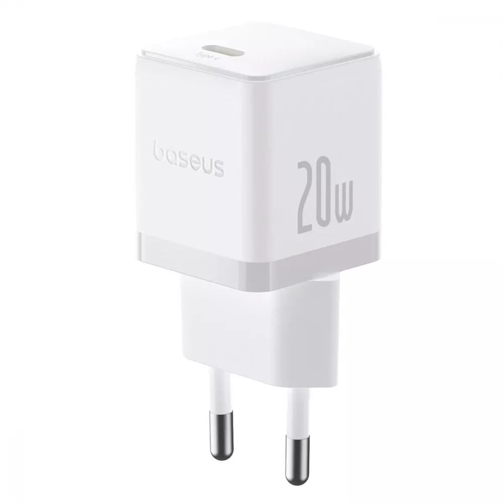 Зарядное устройство BASEUS P10111602213-01 20W Type-C to Type-C 60W Power Delivery White (24638605)