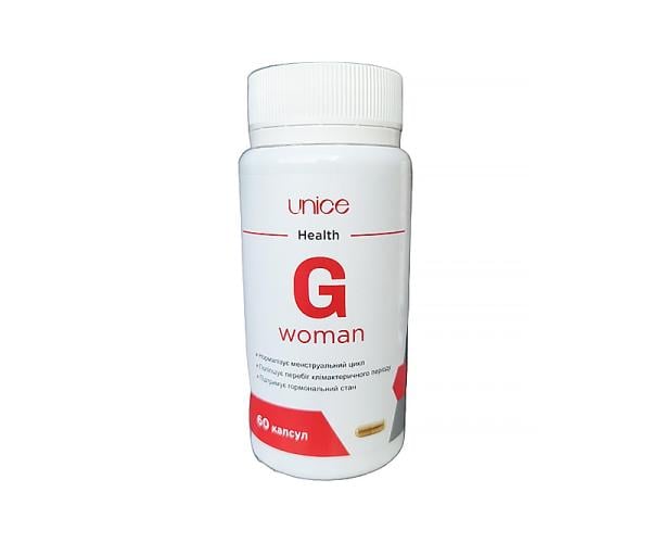 Диетическая добавка G WOMAN UNICE 60 капсул (ji-01)