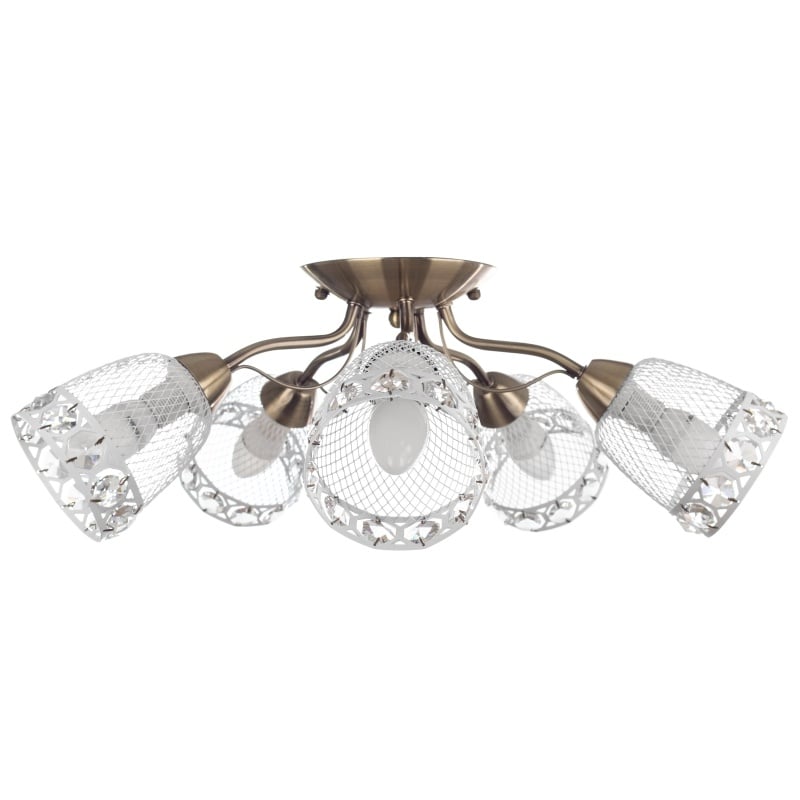 Люстра Brille BKL-584S/5 E14 AB (22-927)