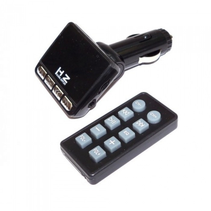 FM трансмиттер автомобильный H19 Black (844573056)