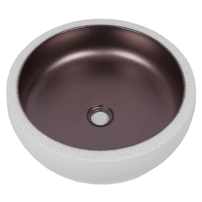 Умывальник накладной NEWARC 5067 410x410x140 мм Бронзовый (131005)