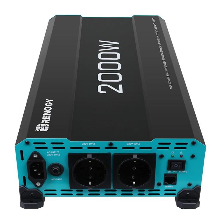 Инвертор RENOGY 2000 Вт (RN-INVT-201235) - фото 4 Инвертор RENOGY 2000 Вт (RN-INVT-201235) - фото 4
