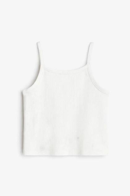 Майка H&M 1275382 134-140 см Белый Майка H&M 1275382 134-140 см Белый