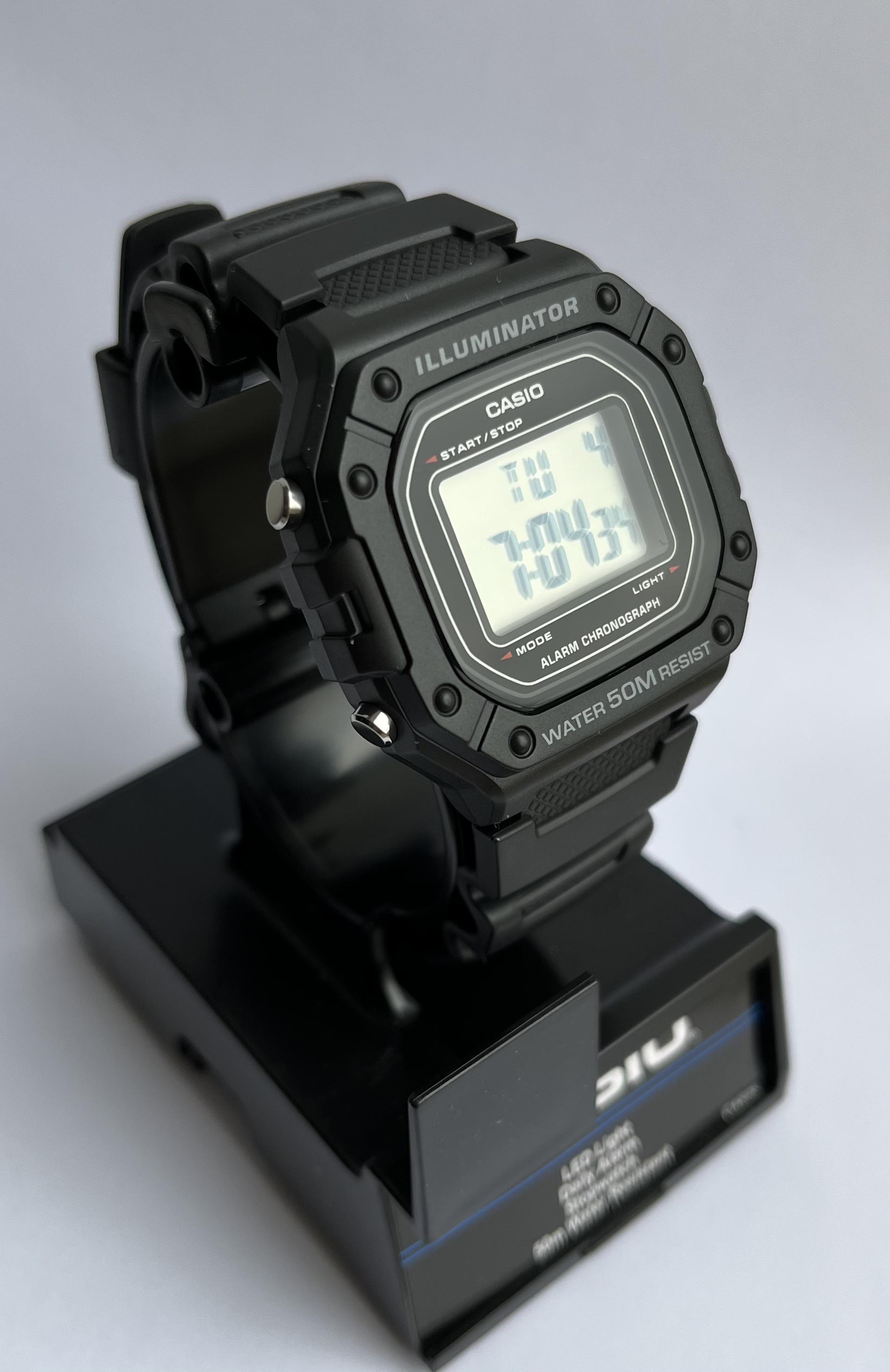 Годинник чоловічий Casio W-218H-1AVCF (008) - фото 3