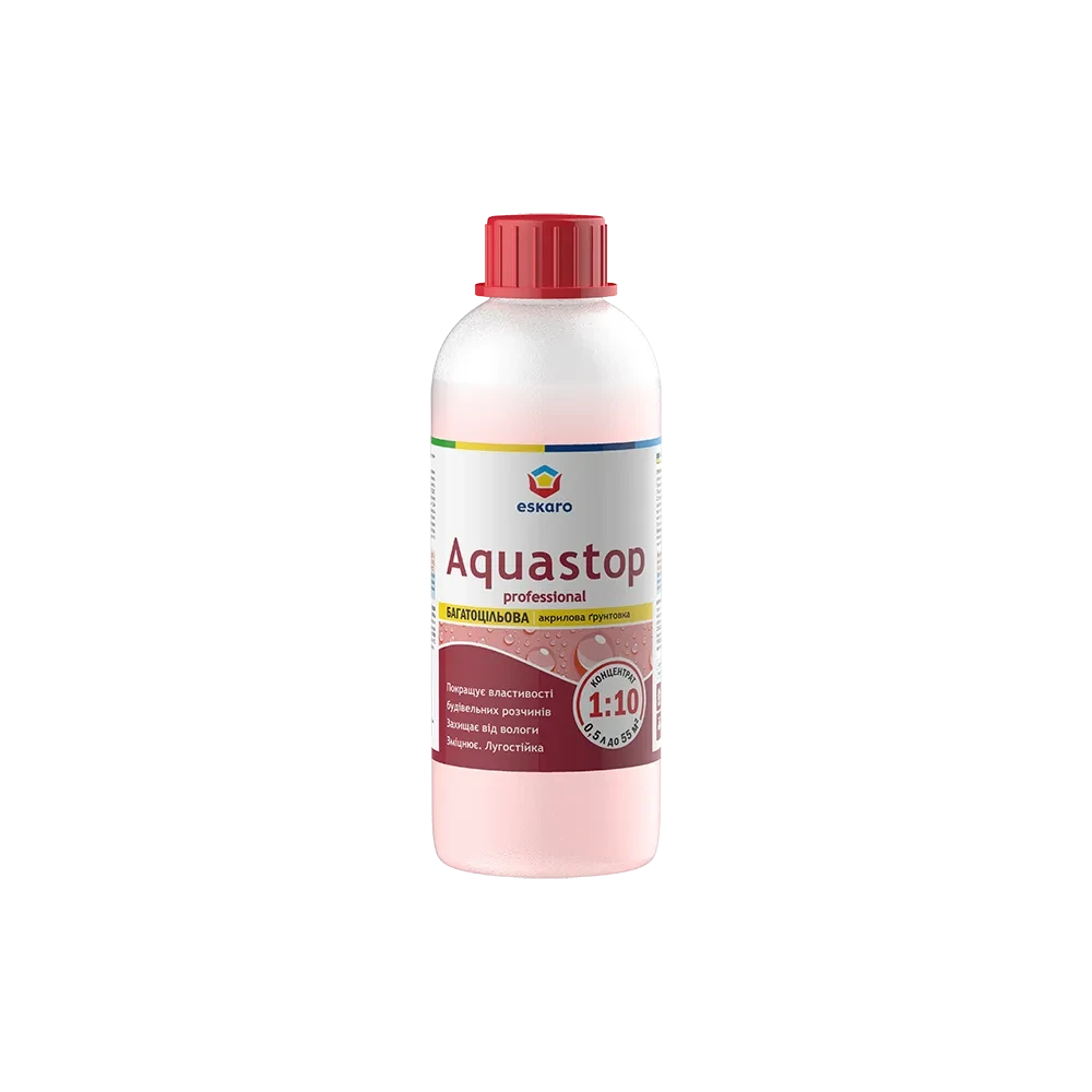 Грунтовка Eskaro AQUASTOP водорастворимая 0,5 л (28716363)