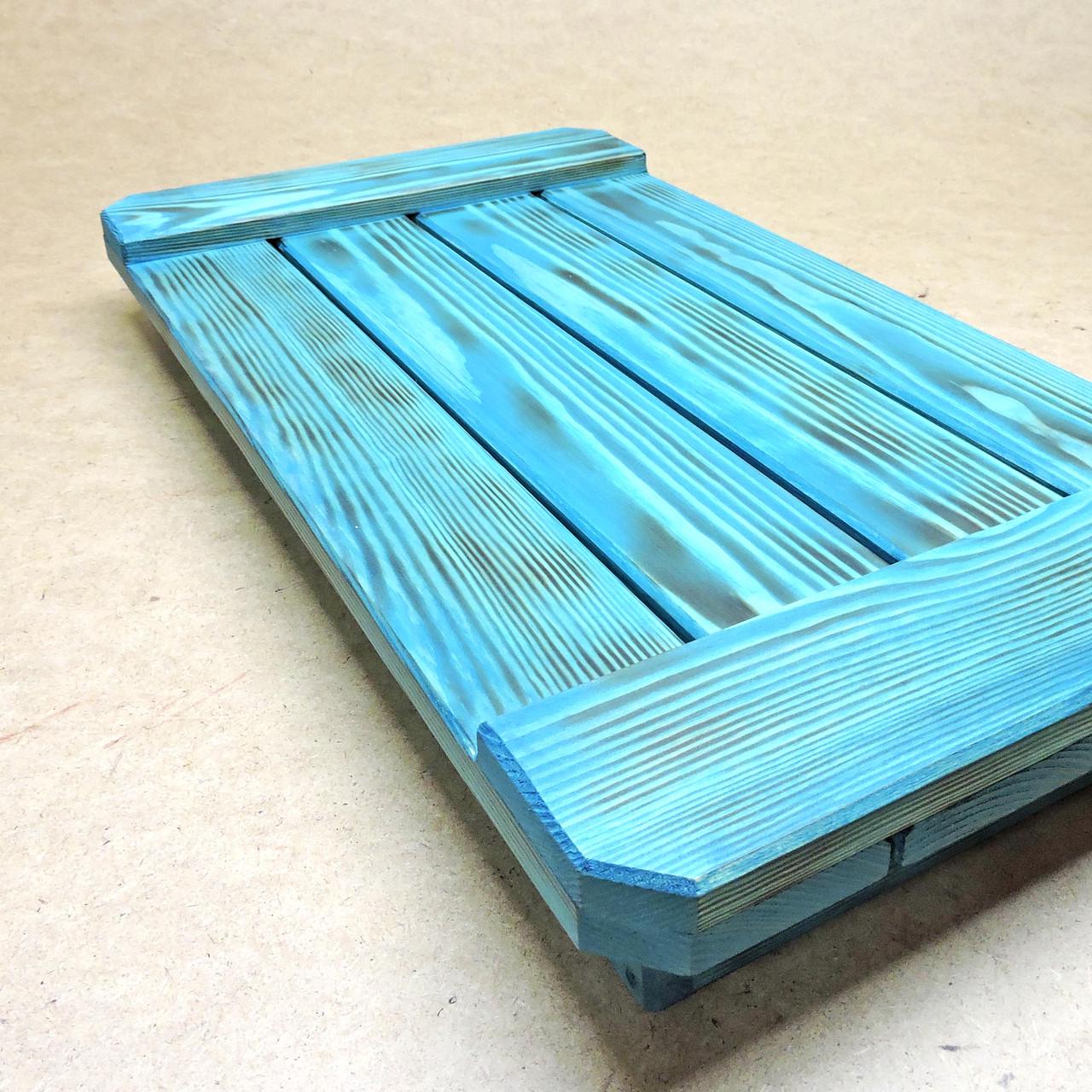 Столик-піднос для сніданку з дерева Огайо Джинс (СТП-000899) - фото 3