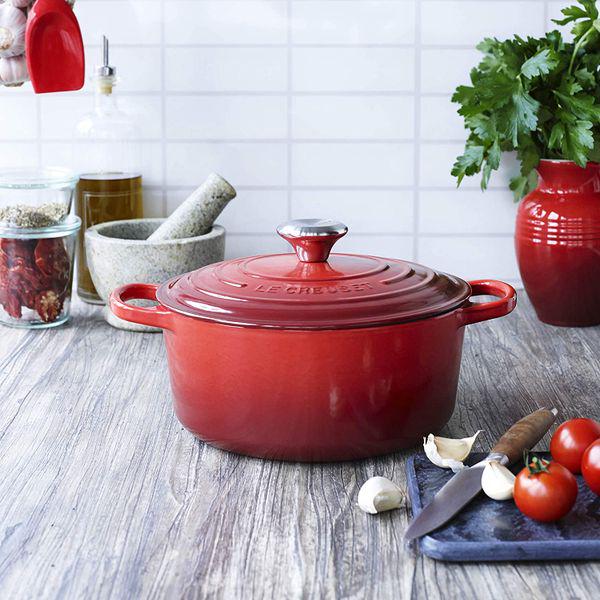 Набор посуды Le Creuset с очистителем Red (LCset3cerise) - фото 2