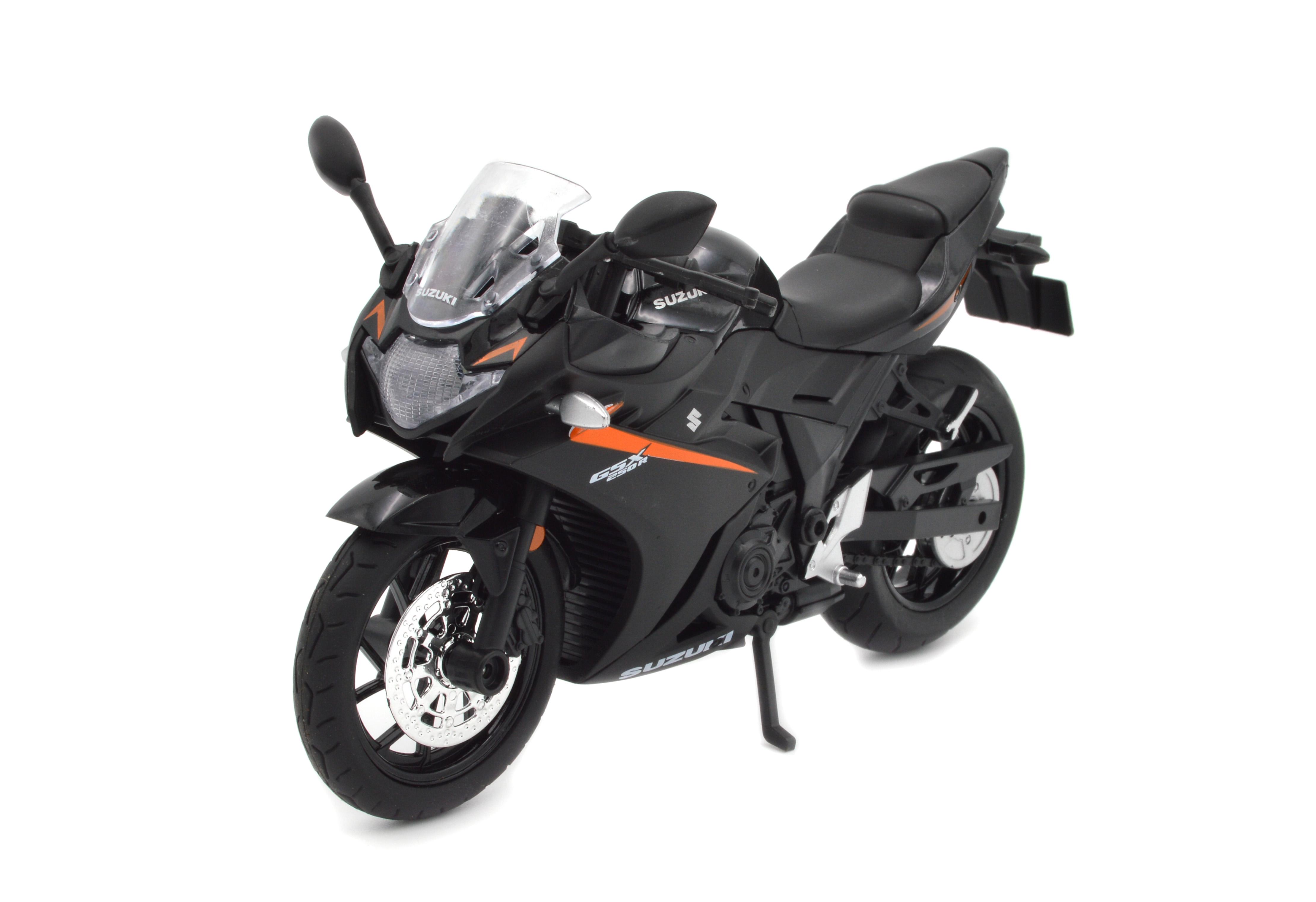 Игрушечный мотоцикл Suzuki GSX-RR металл/пластик 1:12 звук/свет/амортизация (BG 69-325B)