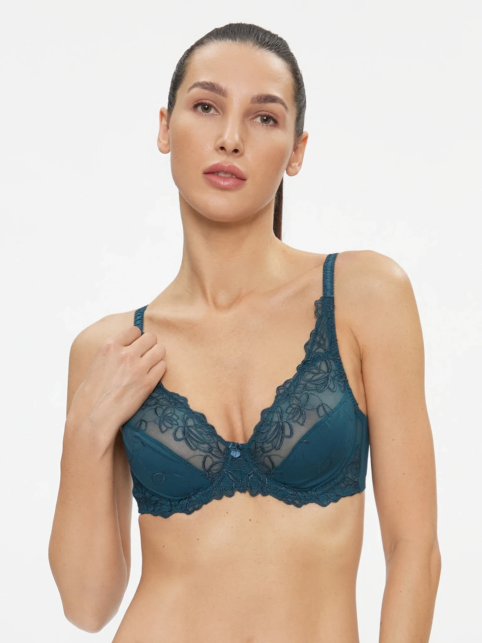 Бюстгальтер Hunkemoller Diva UF Синий 75G