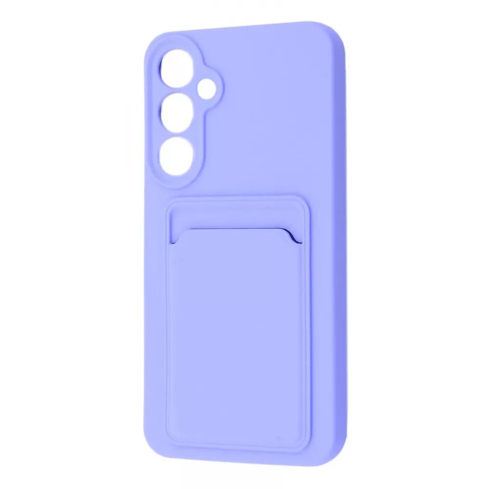Чехол-накладка для телефона WAVE Colorful Pocket Samsung Galaxy A55 Light purple