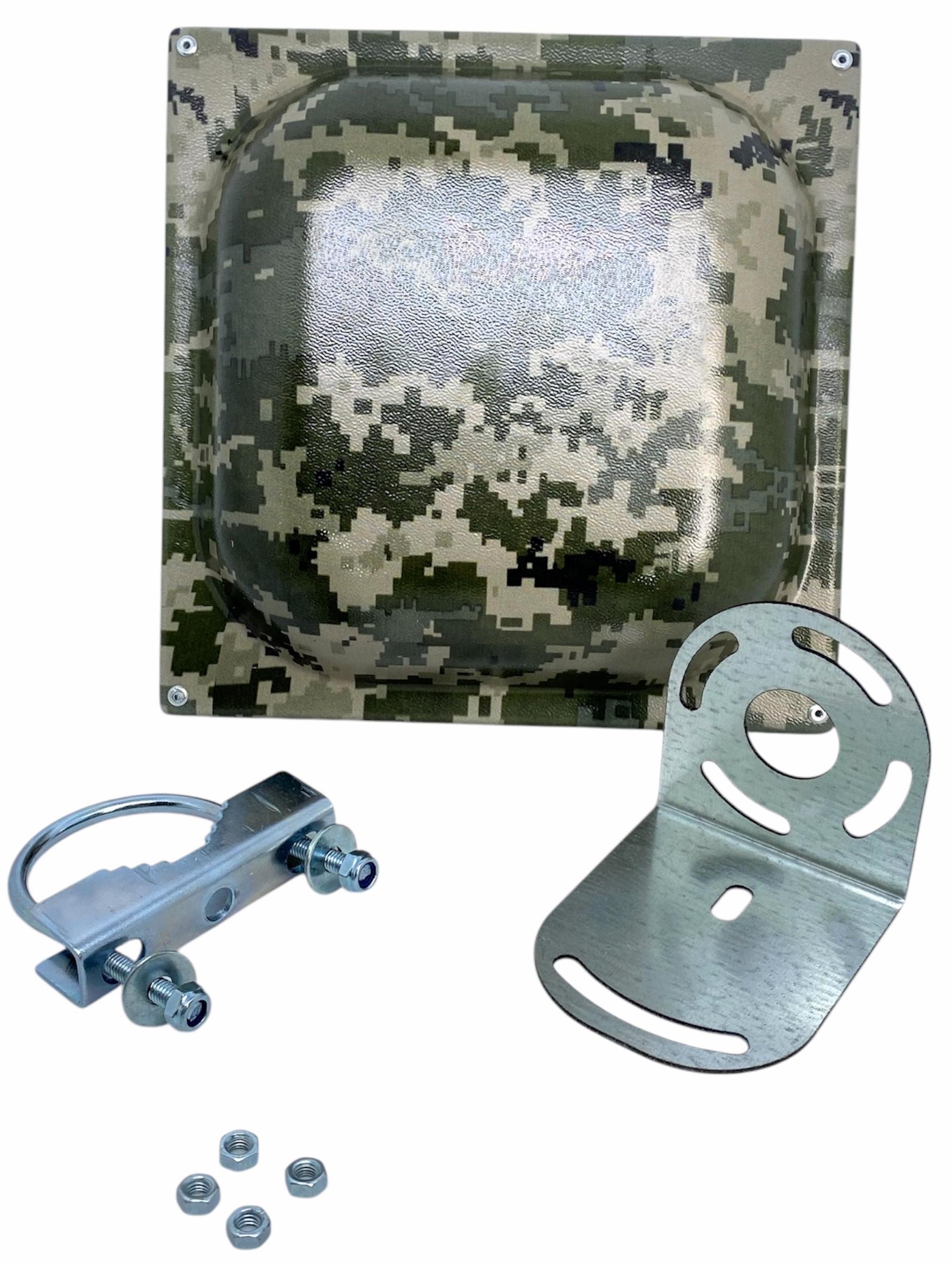 Антенна панельная для интернета MIMO Т800 18 ДБi 1700-2700 МГц 3G 4G LTE 4.5G LTE Advanced Камуфляж/Пиксель - фото 4