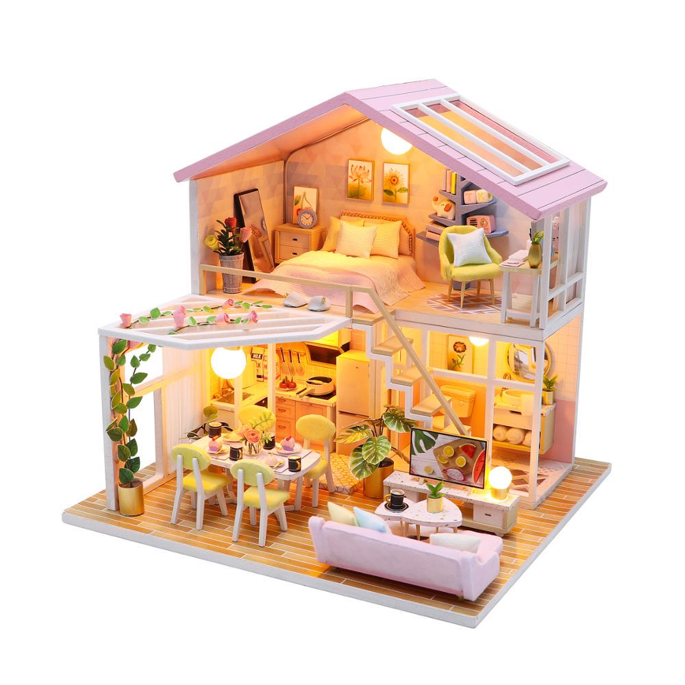 Румбокс DIY M2001 Sweet Time Dollhouse Kit (1079)