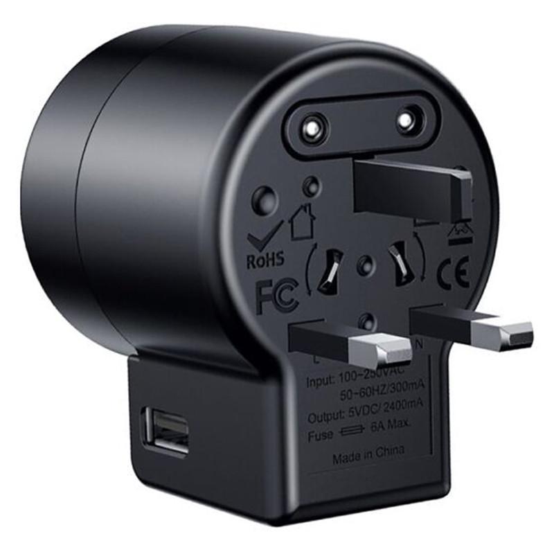 Зарядний пристрій Baseus Rotation Type ACCHZ-01 універсальний Чорний