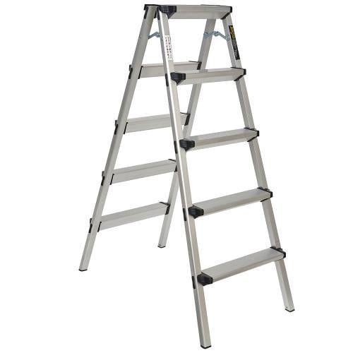 Лестница двухсторонняя алюминиевая Кентавр 5Д (000148551) - фото 7 Лестница двухсторонняя алюминиевая Кентавр 5Д (000148551) - фото 7