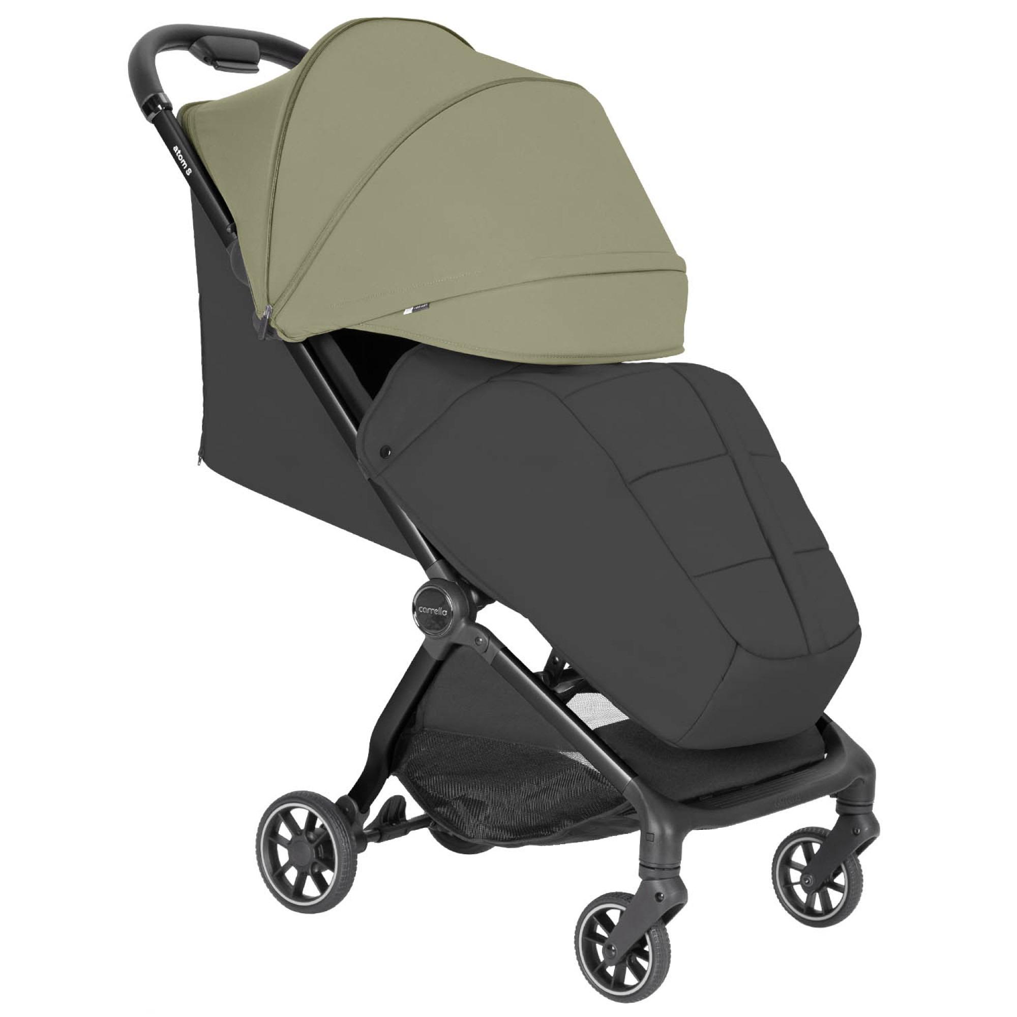 Коляска-книжка прогулочная Carrello Atom M Antique Green (CRL-5526) - фото 2