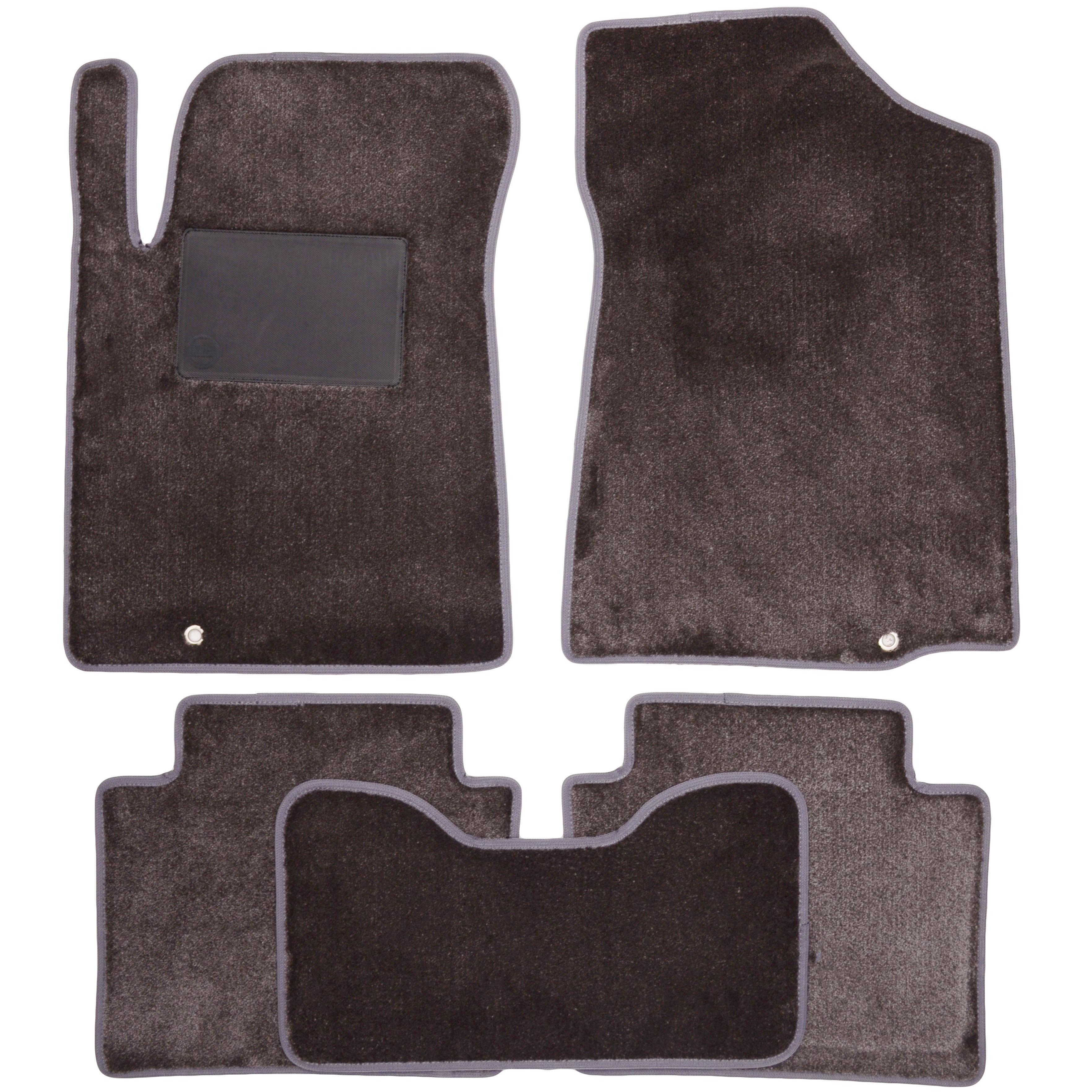 Коврики в салон для Nissan Teana '08-14 текстильные Optimal Серый