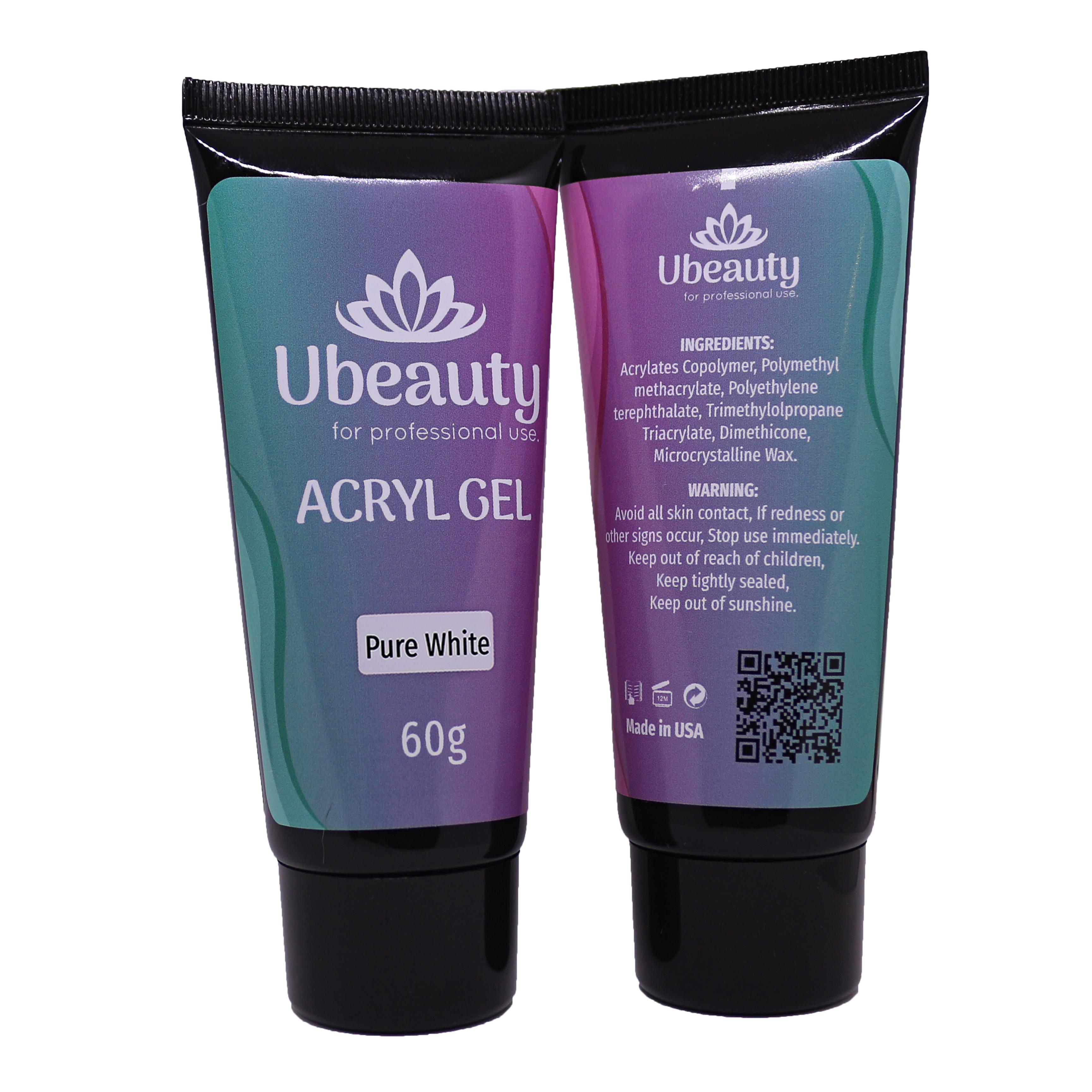 Полигель Ubeauty 60 мл Белый (2476) - фото 3 Полигель Ubeauty 60 мл Белый (2476) - фото 3