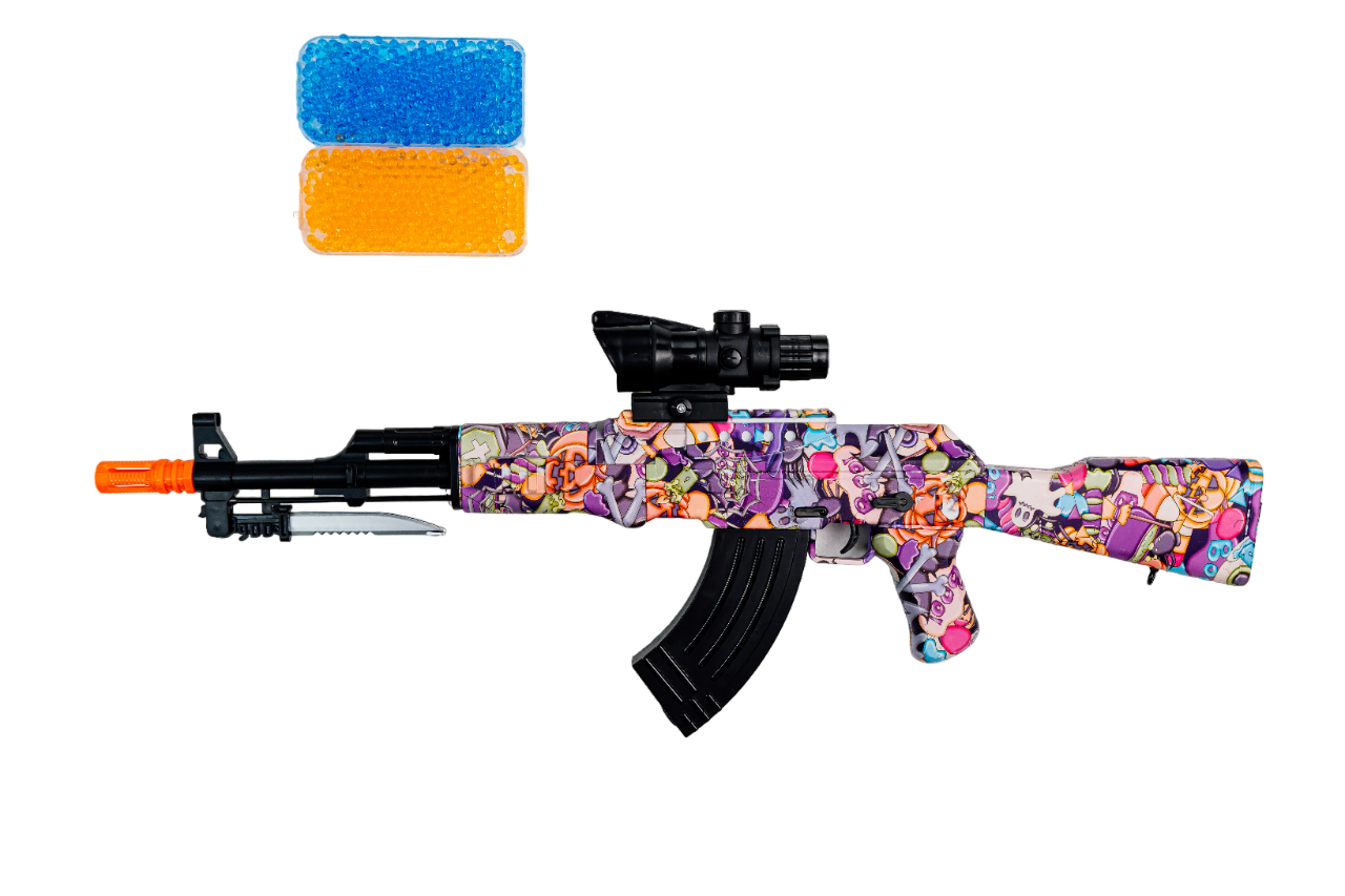 Игрушечный автомат-бластер на орбизах (G700-4)