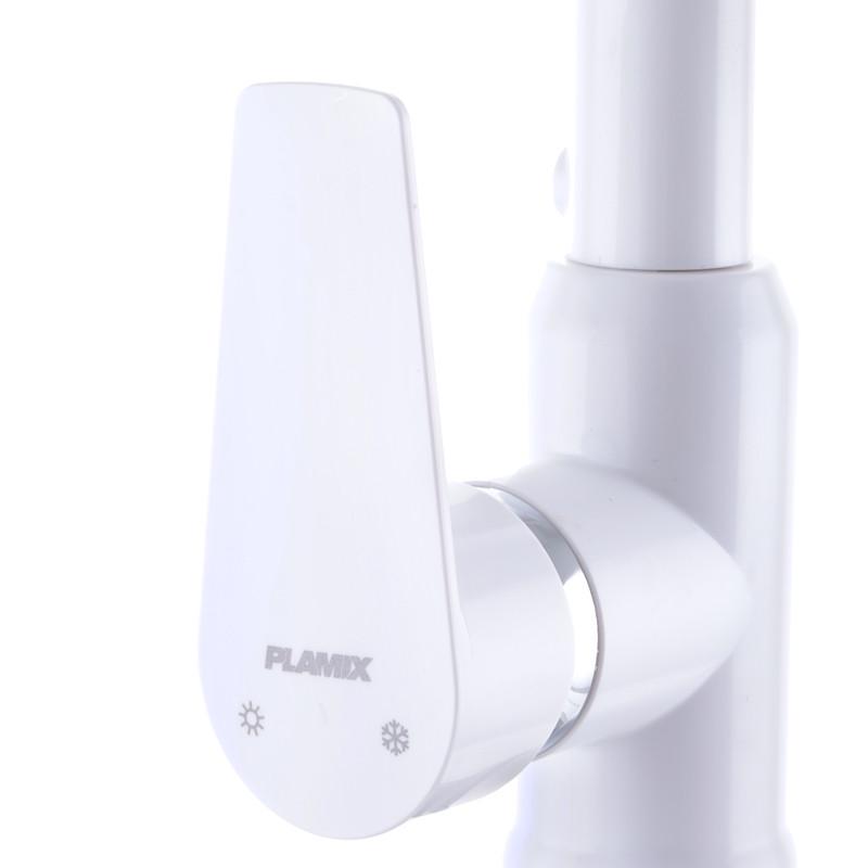 Змішувач для кухні PLAMIX Mario-017 White (PM0608) - фото 3