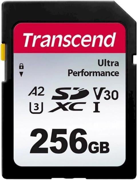 Карта пам'яті Transcend 256 GB SDXC UHS-I U3 A2 (TS256GSDC340S) Карта пам'яті Transcend 256 GB SDXC UHS-I U3 A2 (TS256GSDC340S)