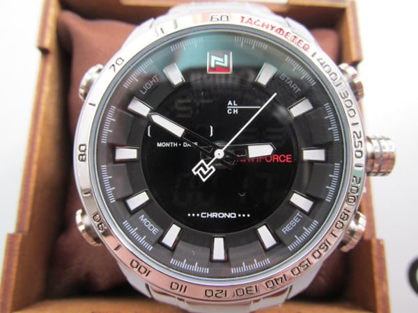 Часы наручные мужские Naviforce Savonna Silver (9093) - фото 9