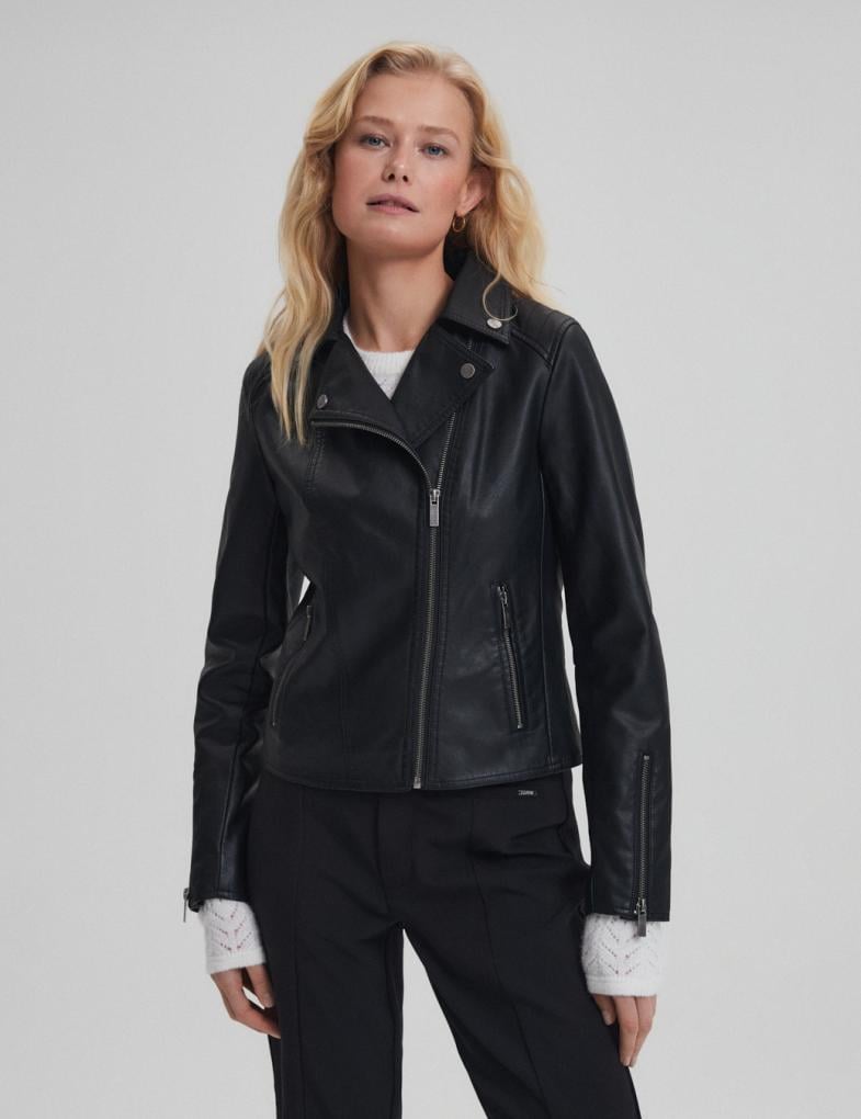 Куртка женская из искусственной кожи Diverse LUNIS L Черный (5902598961709) Куртка женская из искусственной кожи Diverse LUNIS L Черный (5902598961709)