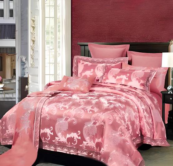 Комплект постільної білизни Жаккард Полуторний 50x70 см (8179108)