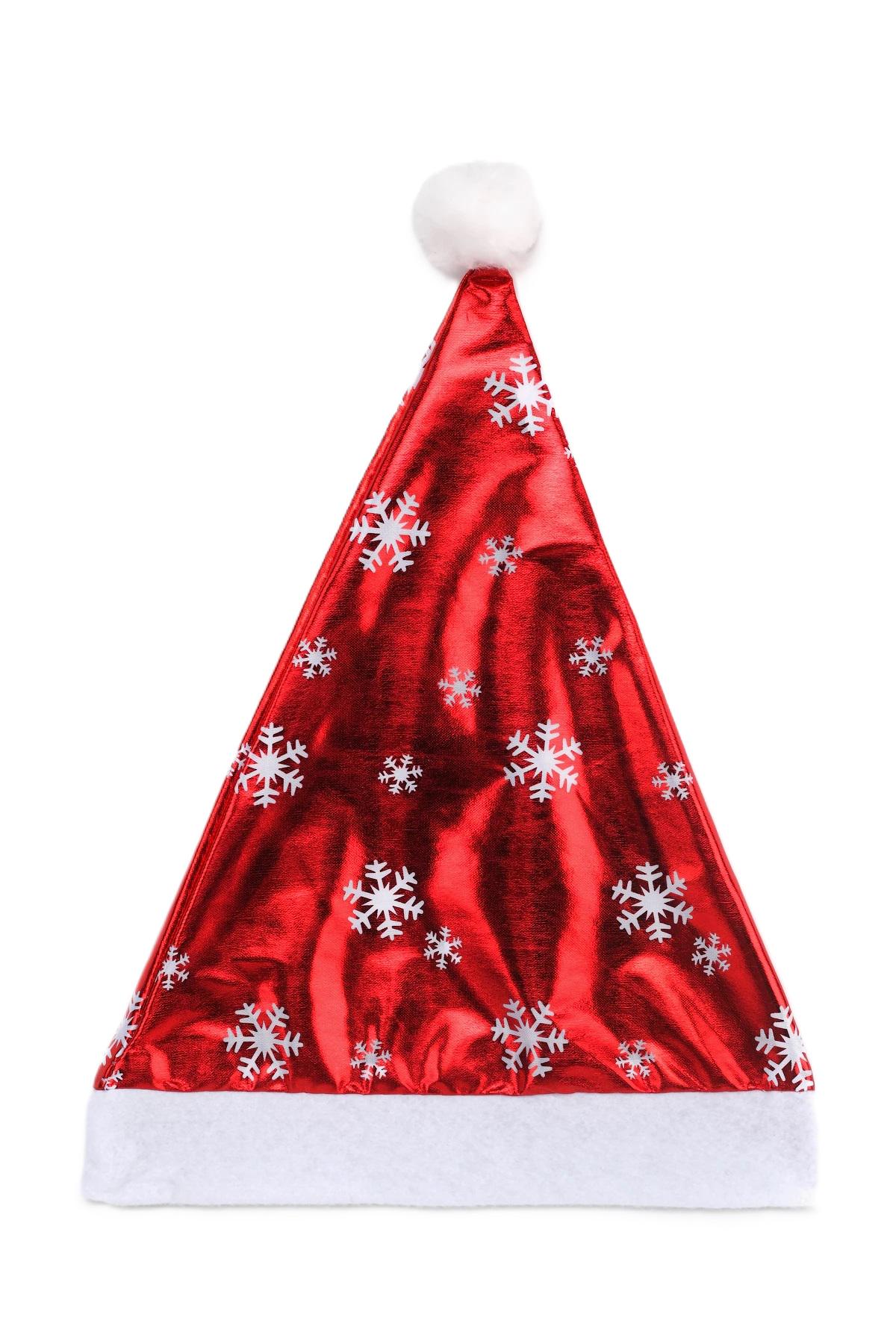 Шапка карнавальная новогодняя Stenson R95956 28x40 см Красный (606832) Шапка карнавальная новогодняя Stenson R95956 28x40 см Красный (606832)