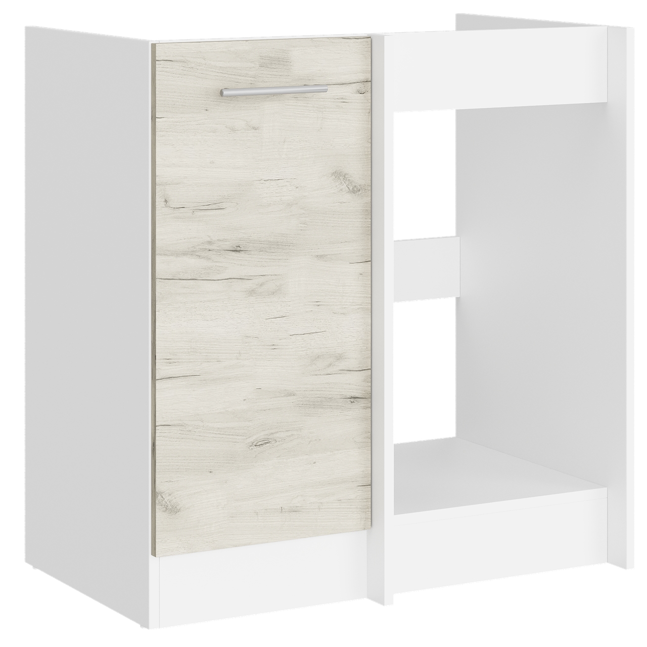 Модуль кухонный Еверест Эко New 79 Низ Угол 90° 790х456х820 мм Белый/Крафт Белый (eko-463)