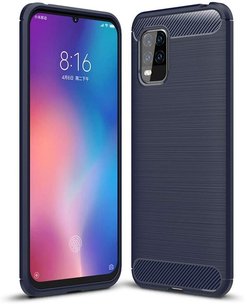 Чехол накладка для Xiaomi Mi 10 Lite Blue (13896-28)