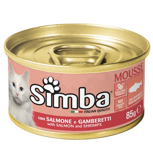 Корм для кошек влажный Monge Simba Cat Wet Лосось и креветки 85 г (000025811)