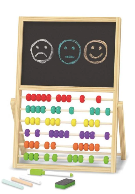 Набор для обучения EduMax двухсторонняя доска со счетом Коричневый (AD-267-D-39)