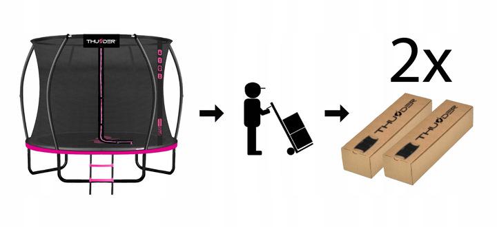 Батут садовий із внутрішньою сіткою Thunder 10 футів 305 см - фото 2 Батут садовий із внутрішньою сіткою Thunder 10 футів 305 см - фото 2