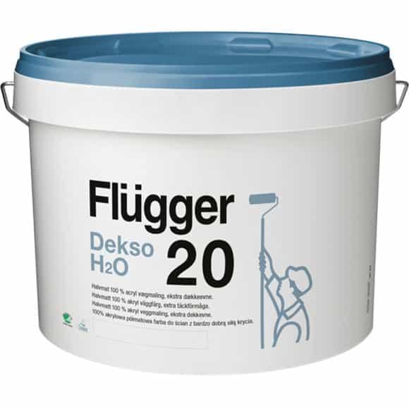 Краска для влажных помещений Flugger Dekso 20 H2O 9,1 л (29-3911-4502)