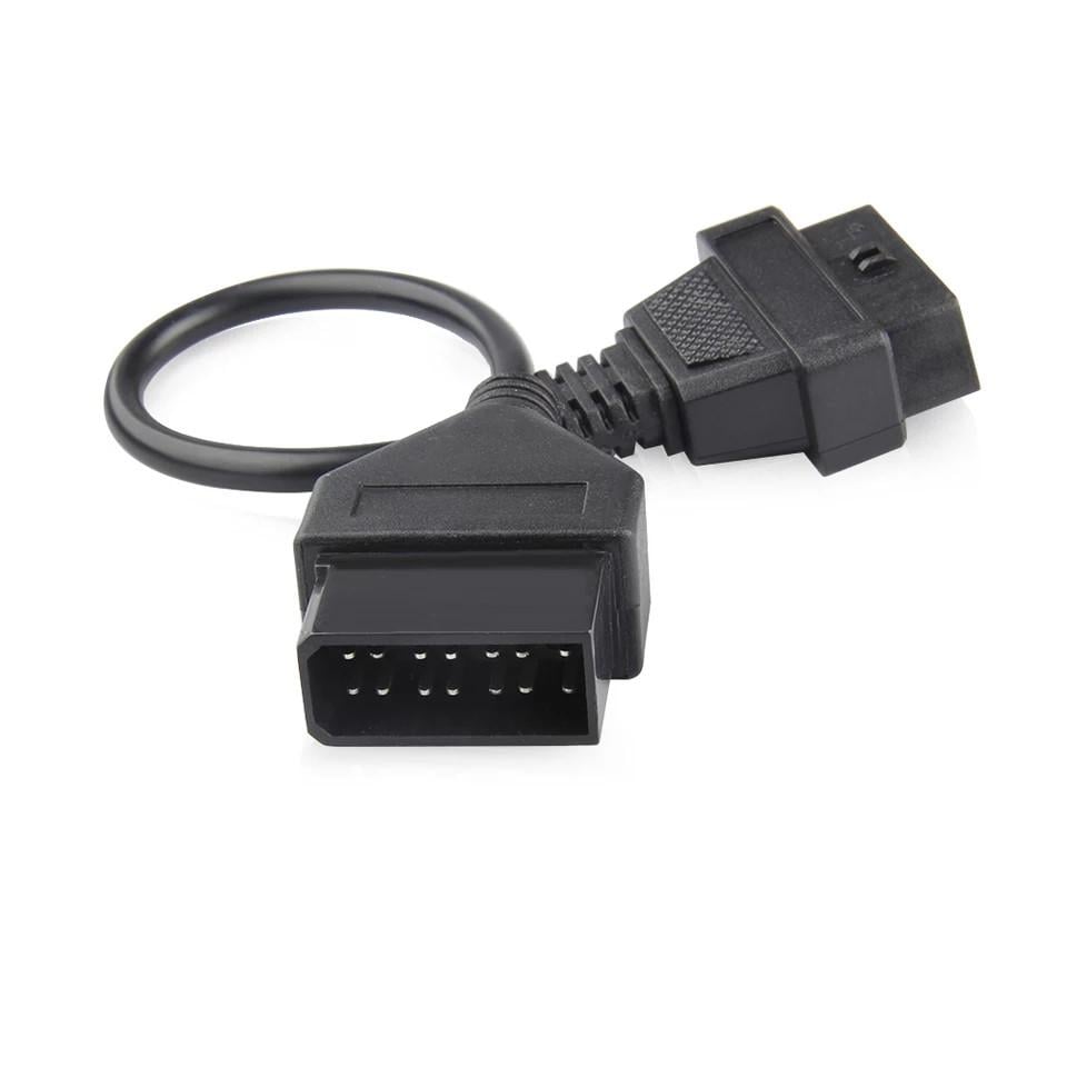 Переходник для подключения диагностики Autocom OBD2 Nissan 14 pin-16 pin (22223284) - фото 2