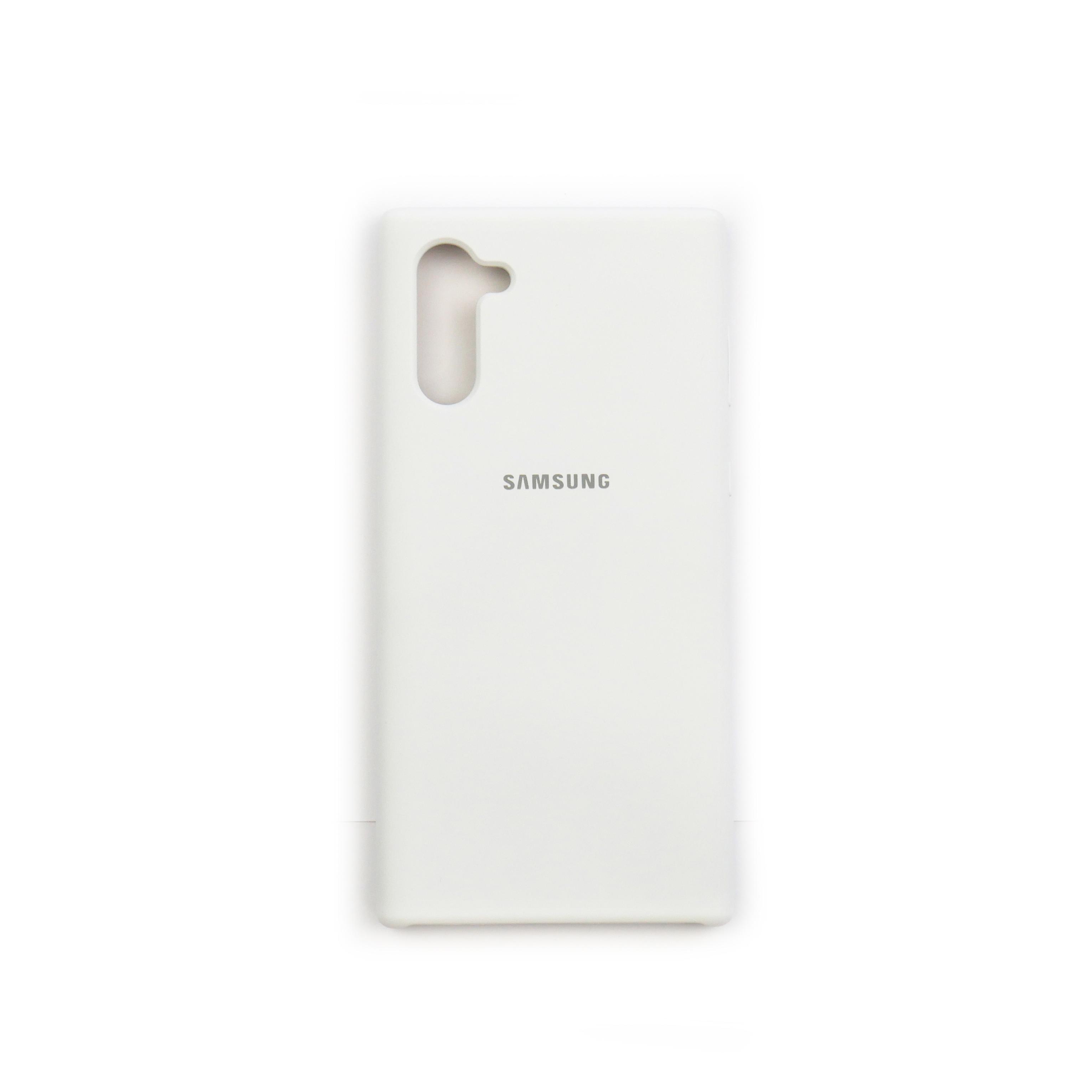 Чехол Jelly Silicone Case Samsung Note 10 White (9)