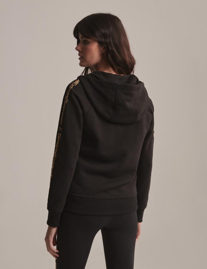 Толстовка женская Diverse DKR VIP 51 XL Чорний (5902598936585) - фото 4