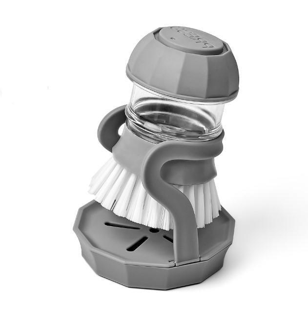 Щетка для мытья посуды с резервуаром для моющего средства 12x9,5x12 см (LU000038) Щетка для мытья посуды с резервуаром для моющего средства 12x9,5x12 см (LU000038)