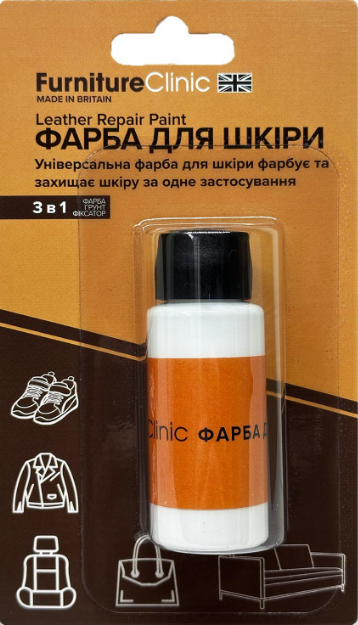 Краска для гладкой кожи и винила RESTORE 30 мл White (26567977)