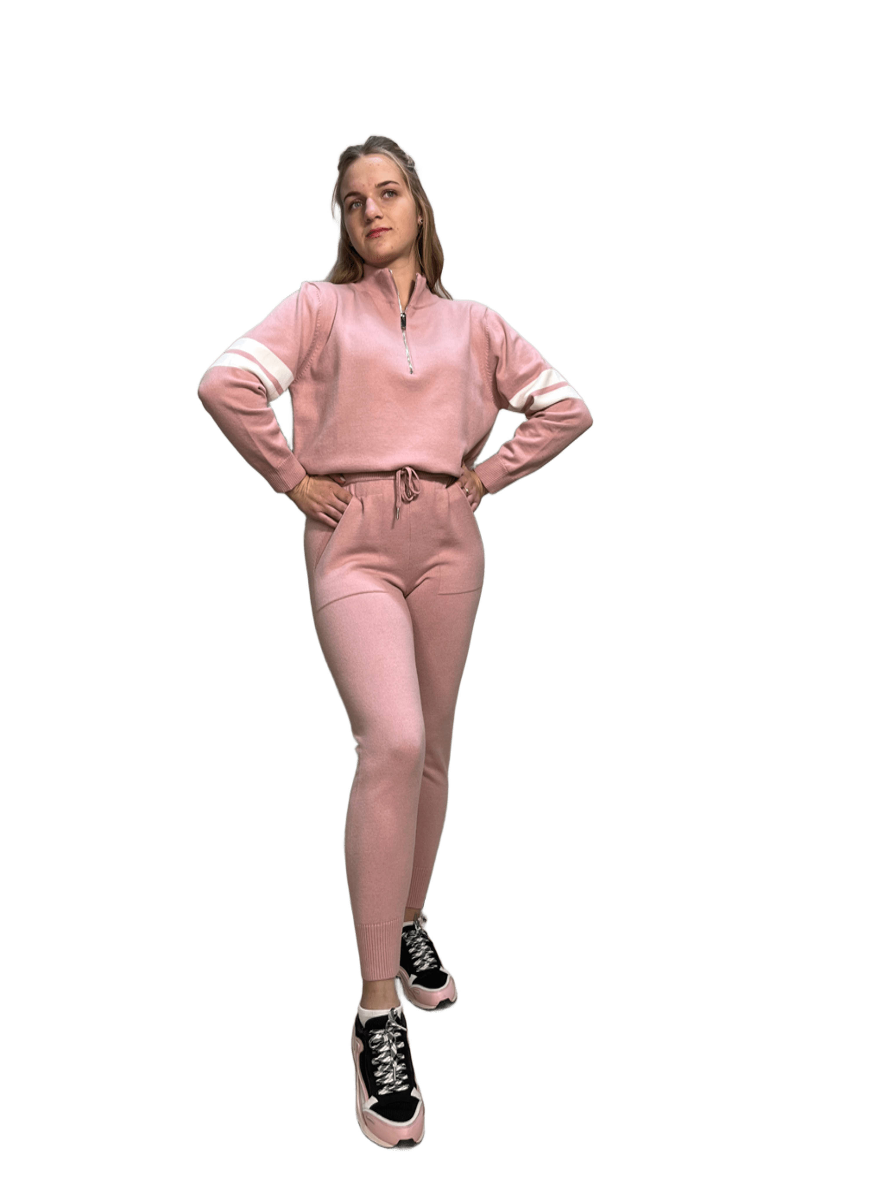 Костюм жіночий M&V L/XL Рожевий (8668-pink) - фото 2