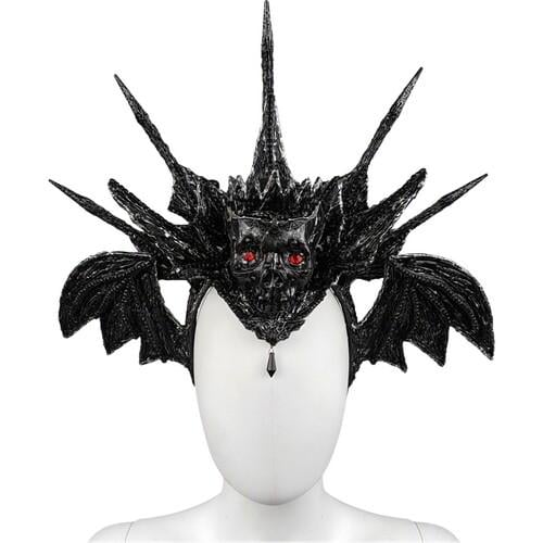 Обруч Горгулья Seta Decor 23-588BLK-SL Обруч Горгулья Seta Decor 23-588BLK-SL